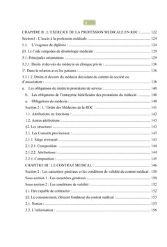 Droit medical congolais