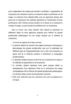 Interet de la scintigraphie parathyroïdienne de soustraction