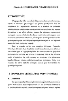 Interet de la scintigraphie parathyroïdienne de soustraction