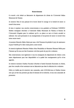 Études comparatives de l'extraction liquide-liquide