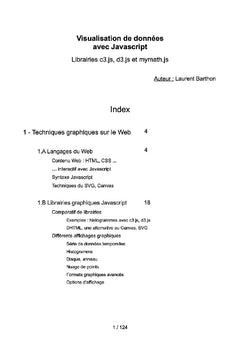 Visualisation de données techniques (et maths) avec Javascript