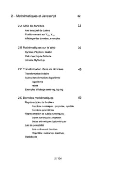 Visualisation de données techniques (et maths) avec Javascript
