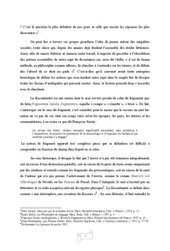 Poétique de la discontinuité