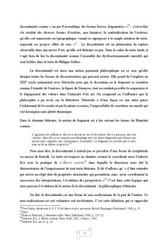 Poétique de la discontinuité