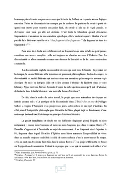 Poétique de la discontinuité