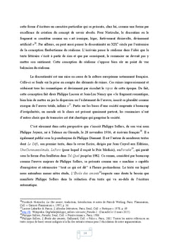 Poétique de la discontinuité