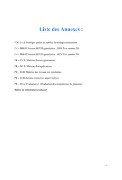 Démarche qualité au sein d'un laboratoire de biologie médicale