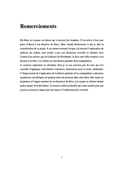 Theorie Generale de la Manipulation/Intervention