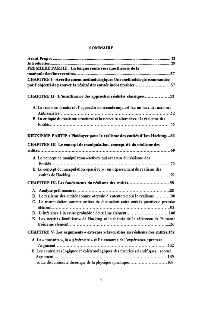 Theorie Generale de la Manipulation/Intervention