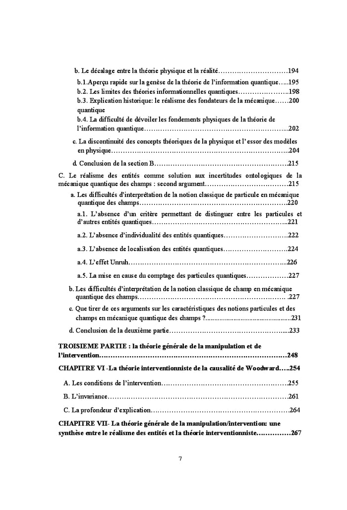 Theorie Generale de la Manipulation/Intervention