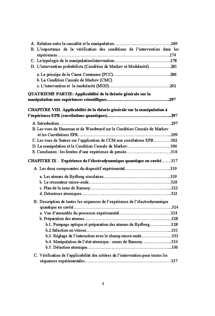 Theorie Generale de la Manipulation/Intervention