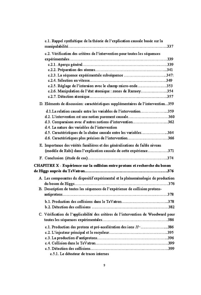 Theorie Generale de la Manipulation/Intervention
