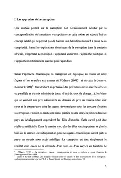 La corruption au Congo Brazzaville, les institutions inefficaces