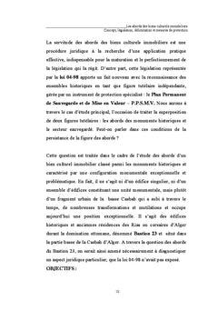 Les abords des biens culturels immobiliers