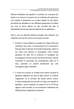 Les abords des biens culturels immobiliers