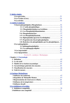 Cours de Biochimie