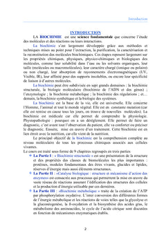 Cours de Biochimie