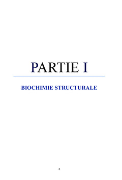 Cours de Biochimie