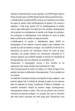 Analyse des images en Métrologie optique par Hilbert Huang Transform