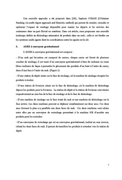 Pilotage des systèmes automatisés de stockage et déstockage
