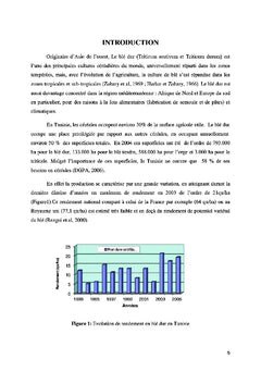 Analyse de la Productivite du ble dur (Variete Karim)