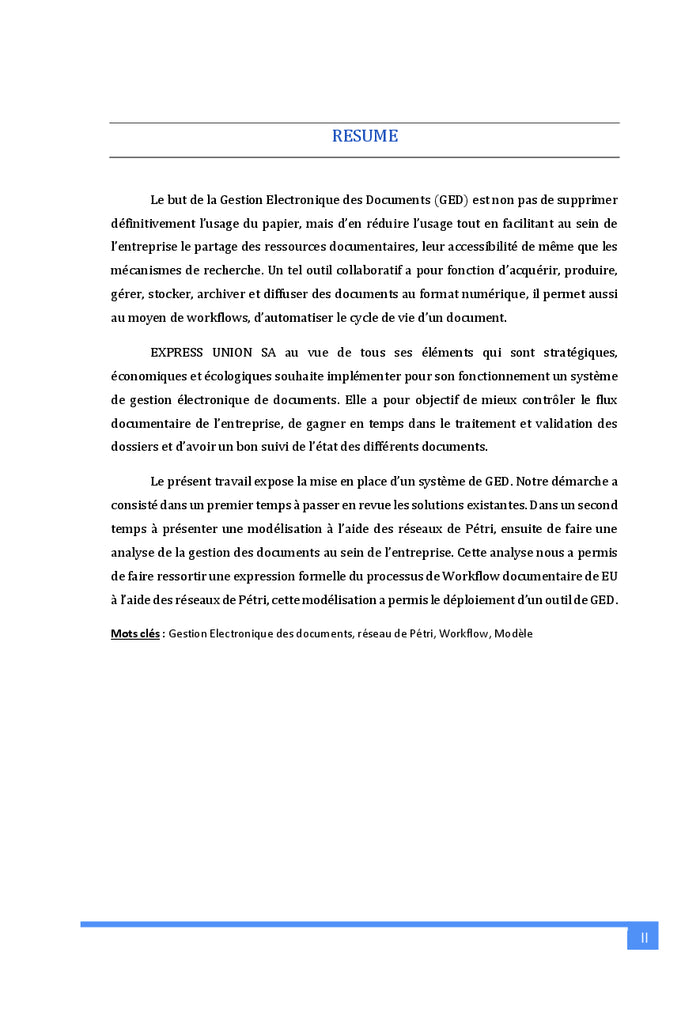 Mise en place d'une GED