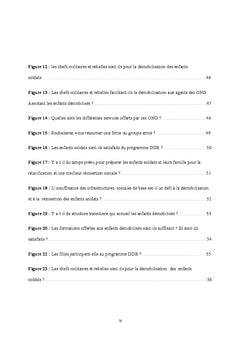 Problématique du phénomène enfants soldats en RDC