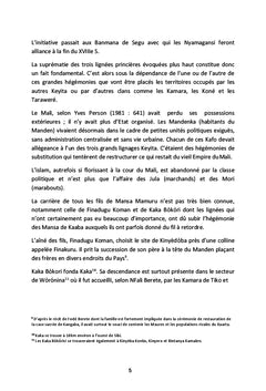 Pages d'histoire du Manden