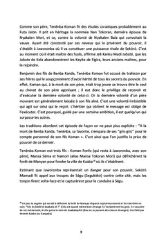 Pages d'histoire du Manden