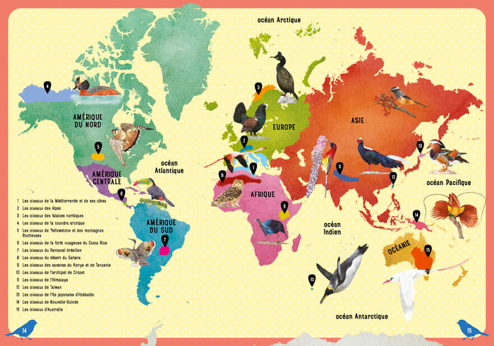 Guide des oiseaux du monde