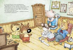 Mini-Loup et le lapin de pâques avec figurine