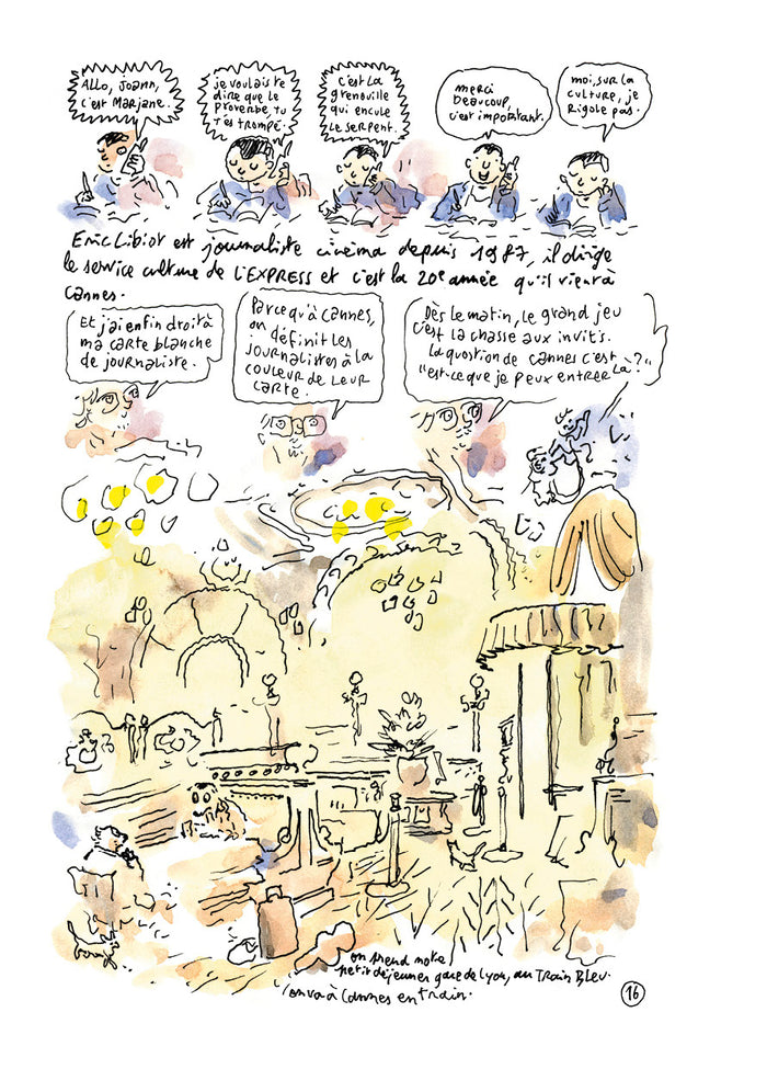 Les carnets de Joann Sfar - Croisette