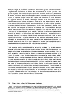 Sécurité foncière et rendement agricole au Burkina Faso: