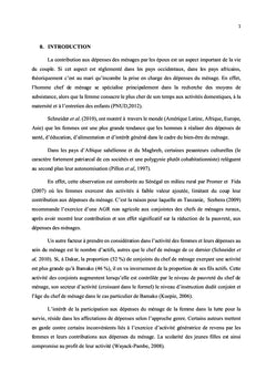 Femme pygmée face à la contribution aux revenus de ménage