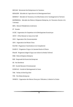 Eléments caractéristiques et performance entrepreneuriale au Cameroun