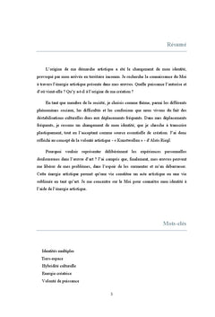 La connaissance de soi à travers l'énergie artistique