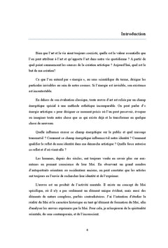La connaissance de soi à travers l'énergie artistique