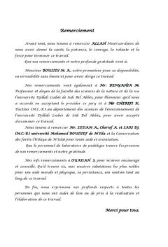 Inventaire floristique du Chott Hodna