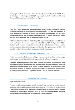 La contraception au Burkina Faso