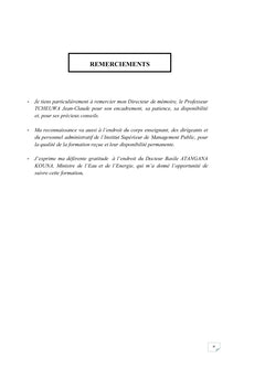 Evaluation du processus de transfert des compétences