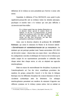 La violence de l'identité et de l'altérité