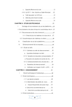 Optimisation des études techniques en voiries urbaines