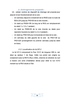 Optimisation des études techniques en voiries urbaines