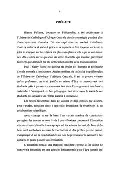 Éducation morale et interculturelle au Cameroun