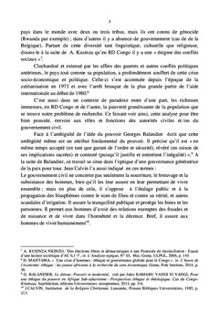 La gouvernance pour la paix en RDC