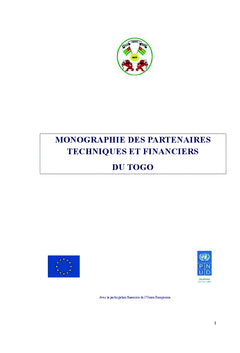 Monographie des Partenaires Techniques et Financiers du Togo