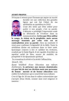 Quels Conseils pour l'homme qui aspire au Succès Durable