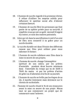 Quels Conseils pour l'homme qui aspire au Succès Durable