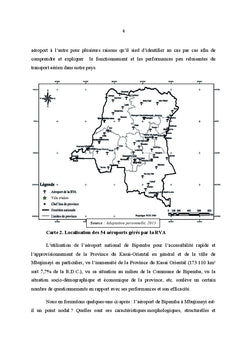 La plateforme aéroportuaire de Bipemba/Mbujimayi (FZWA)