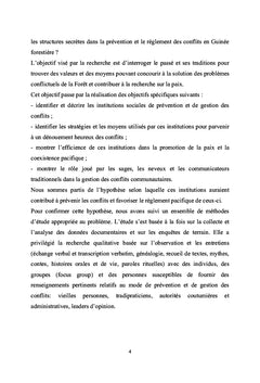 Les institutions sociales de prévention et de gestion des conflits en Guinée forestière